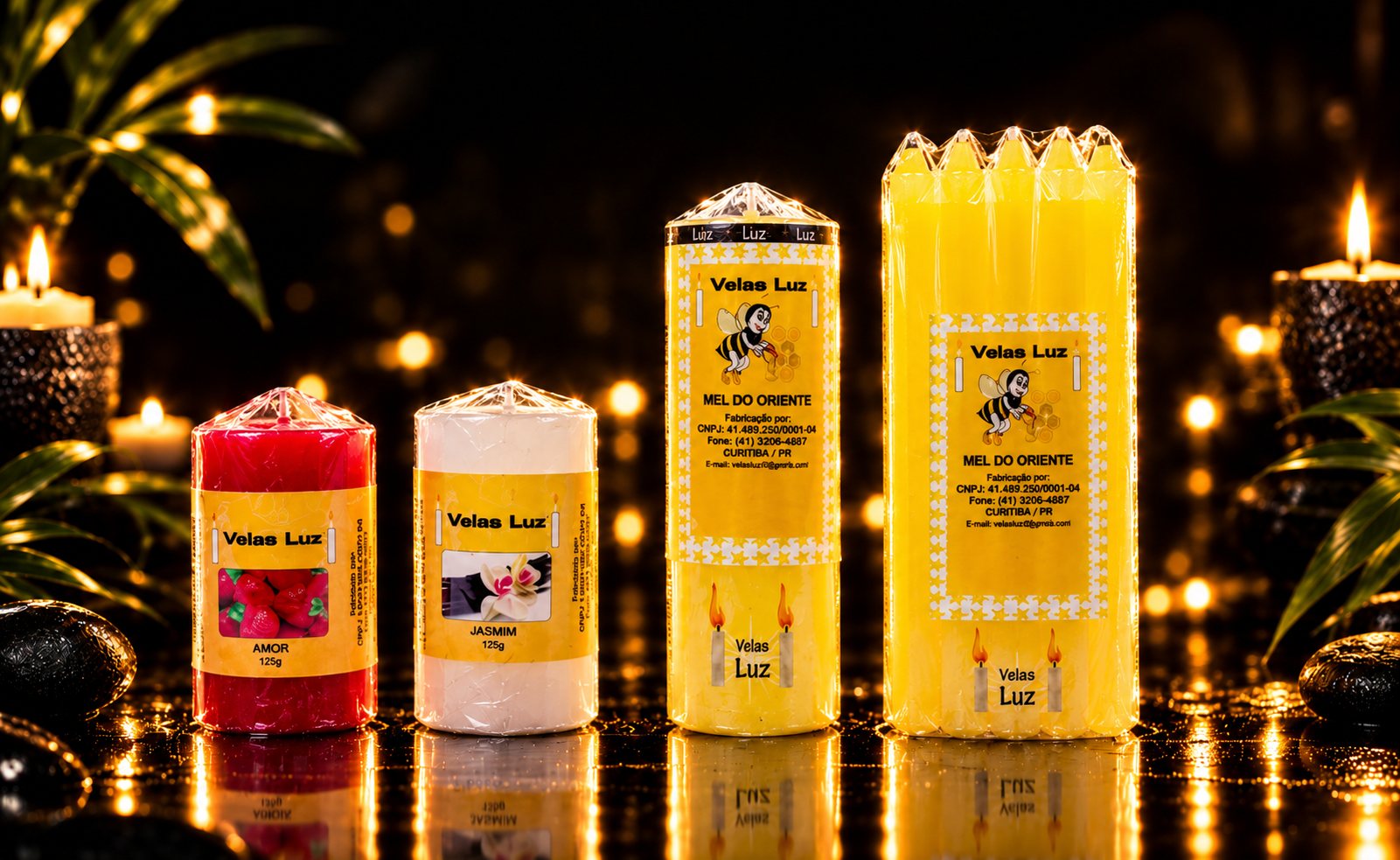 Presentes e Datas Especiais — Velas Luz