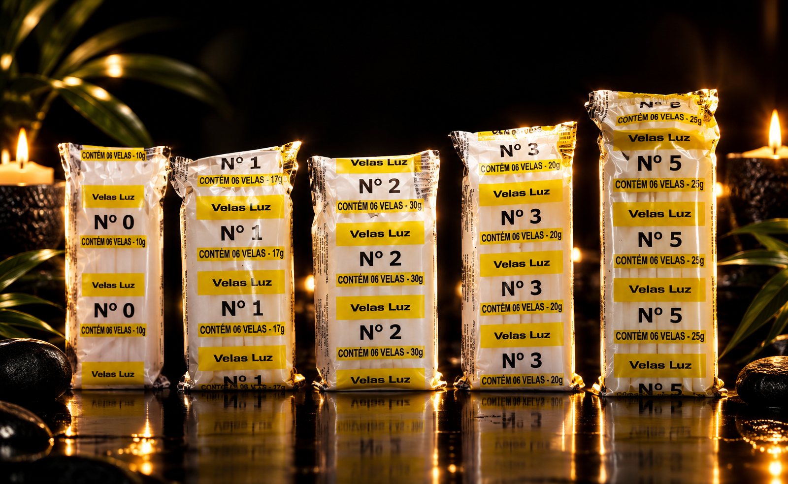 Velas Luz — produção de velas em maço