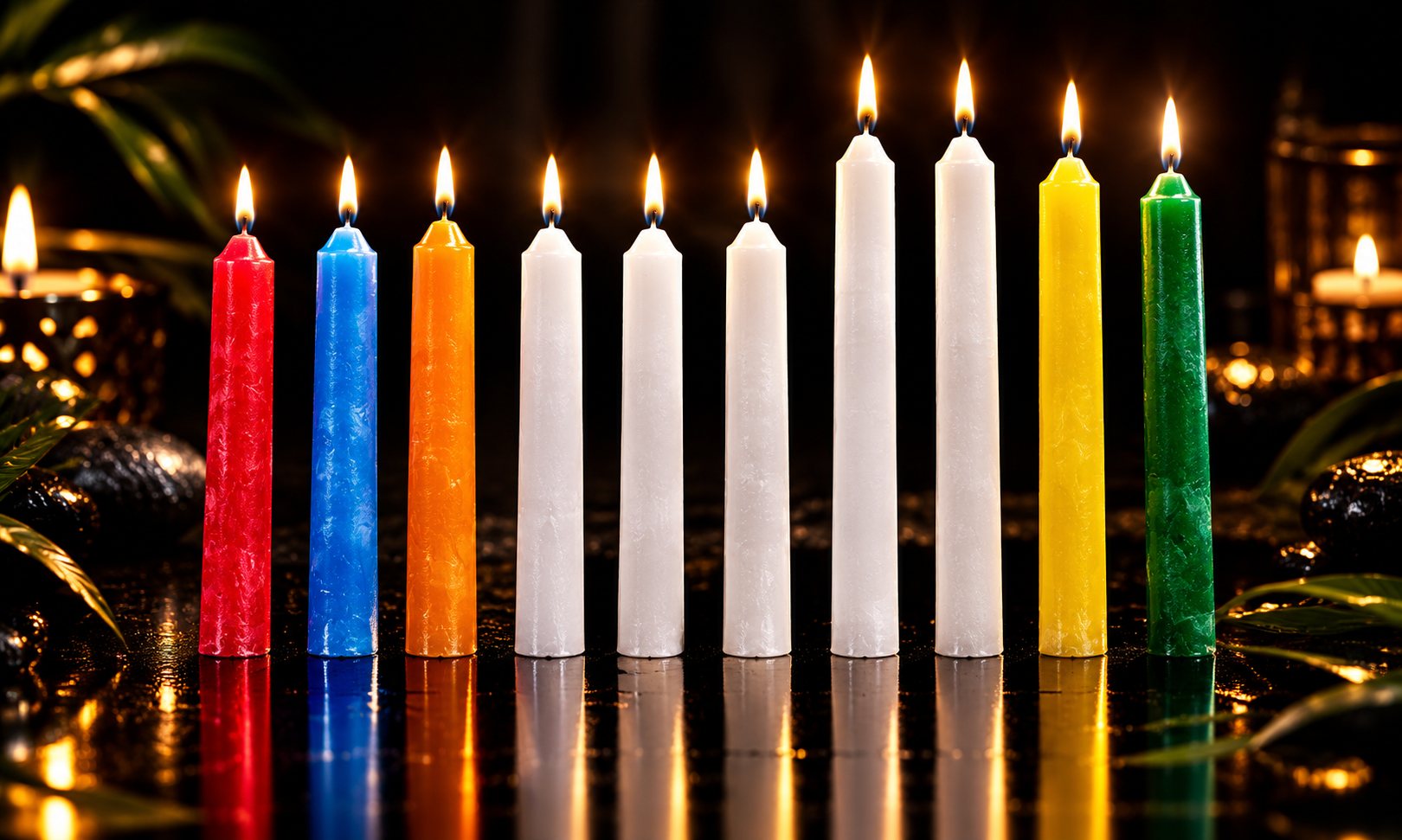 Linha Cores — Velas Luz