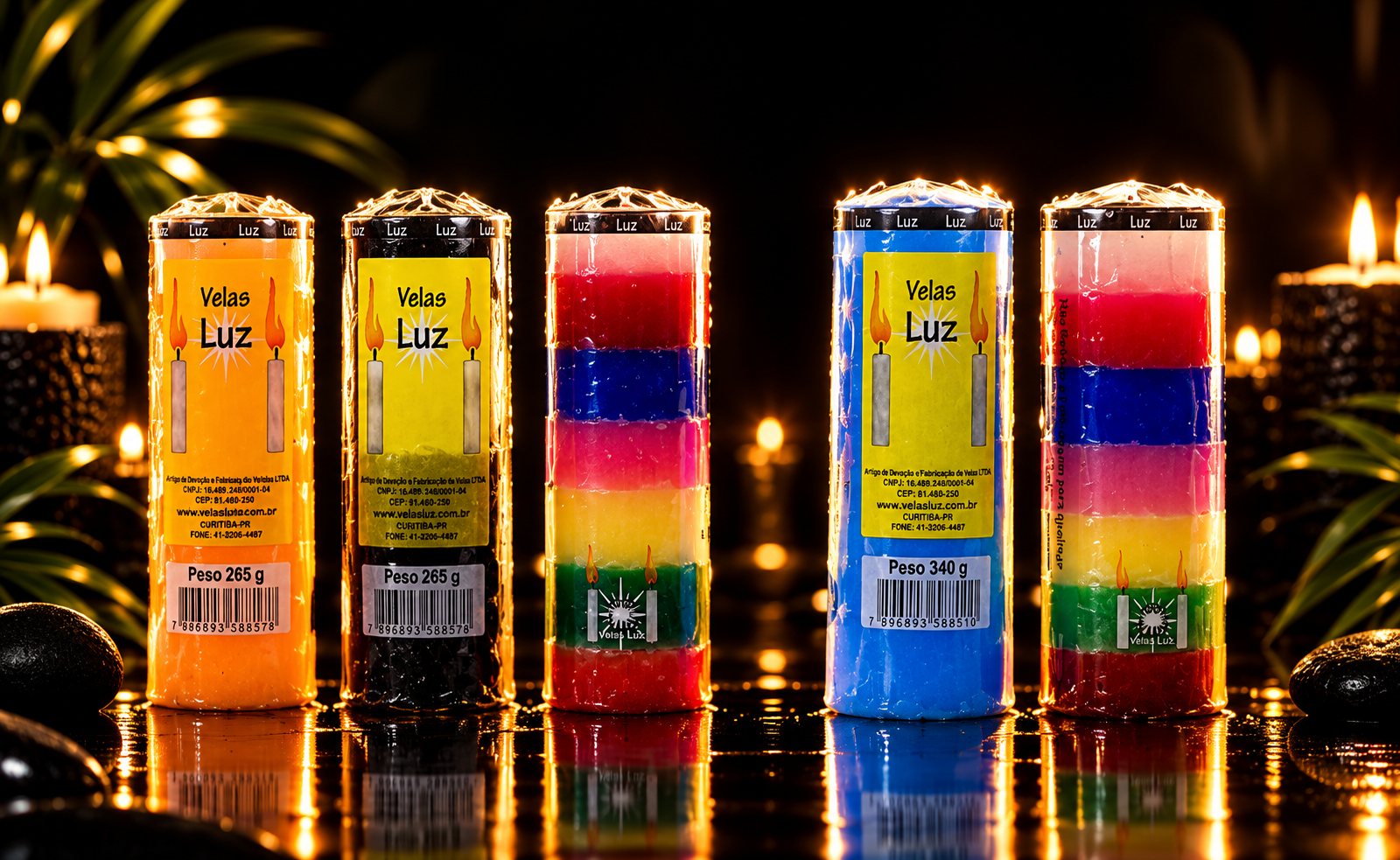 Linha 21 Dias — Velas Luz